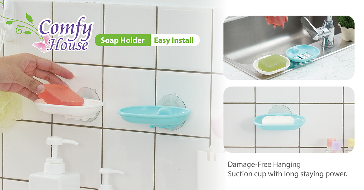 RT-A7013 Soap Holder｜Suction Cup Series