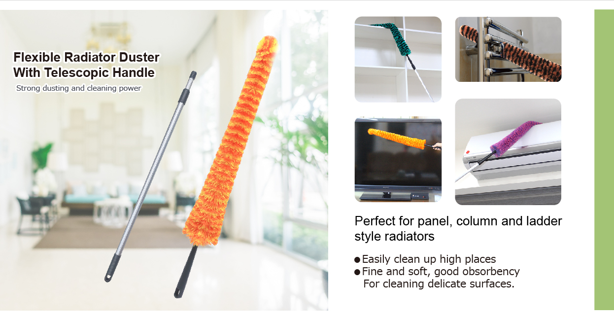 RT-D4360-1 Radiator Duster With Telescopic Handle