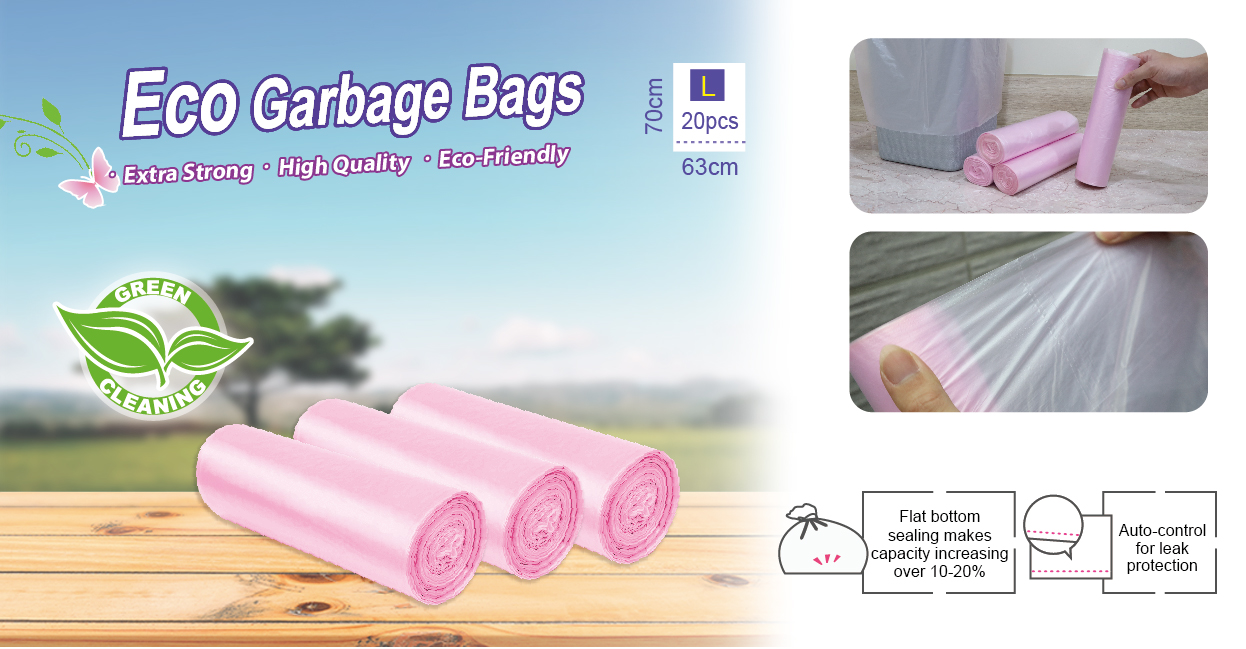 RT-G1001 Eco Garbage Bags (L)｜Trash Bags
