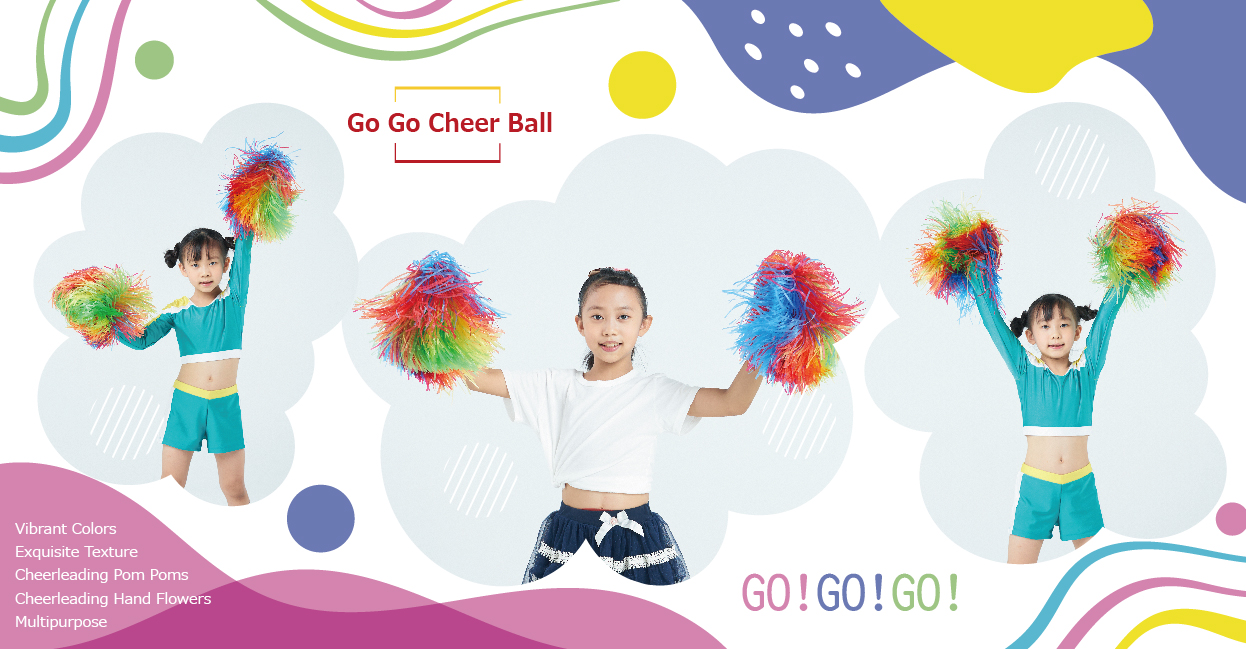 RT-S5223 Go Go Cheer Ball(Pom Pom Series)