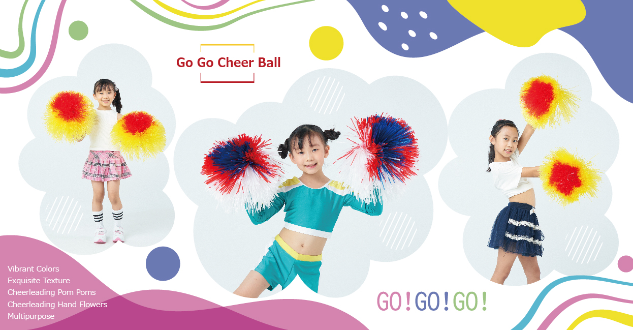 RT-S5224 Go Go Cheer Ball(Pom Pom Series)